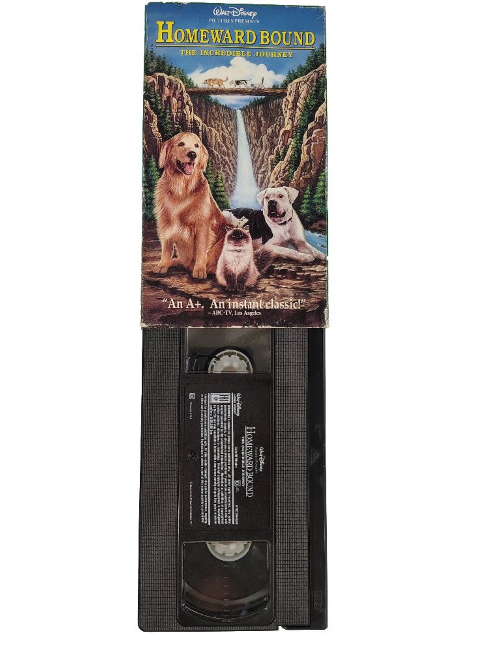 (1993) Homeward Bound: The Incredible Journey VHS Cassette Tape